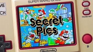 5 Secret NEW Retro-Styled Drawings in the Game & Watch: Super Mario Bros. | Easter Eggs!