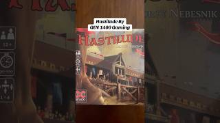 Hastilude by GEN 1400 Gaming Review- #boardgamegeek #teamgeeklife