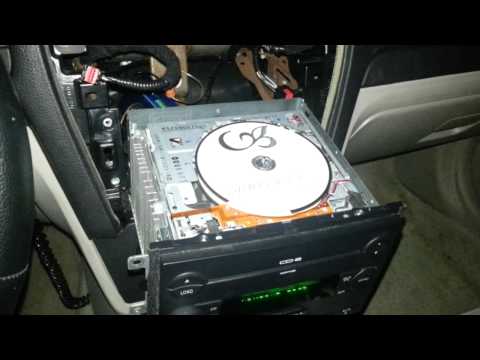 Ford 6 disc CD changer operation.