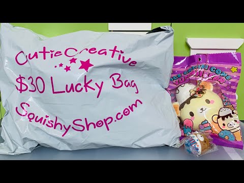 $30 Squishy Shop Lucky Bag and Creamiicandy Squishies | Toy Tiny Video