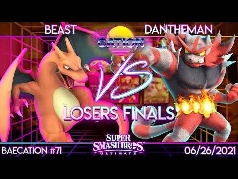 Baecation #71 - SSBU - NPT | Beast (PKMN Trainer) vs. NPT | Dantheman (Incineroar) - Losers Finals