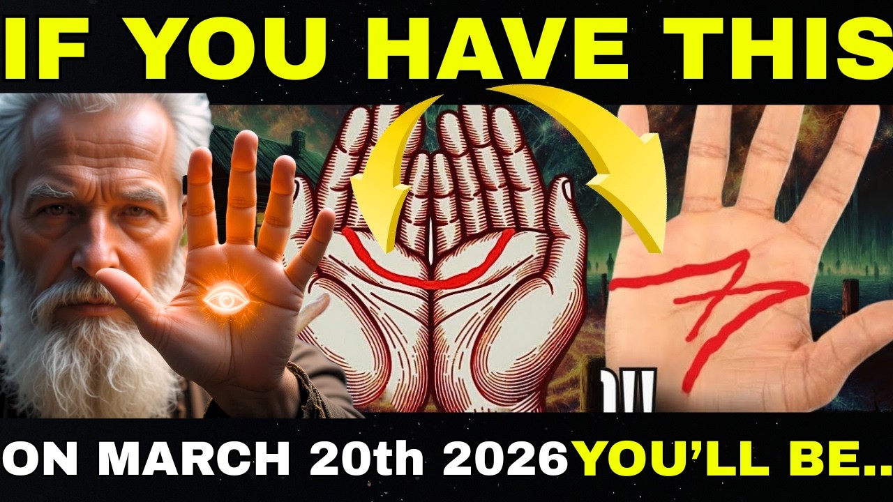 If You Have a 🌙 CRESCENT MOON or 'M' on Your Palm, DO THIS NOW! (Divine Sign Revealed) #buddhism