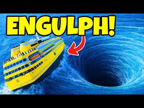 Cruise Ship vs MONSTER WHIRLPOOL… And Then the TSUNAMI