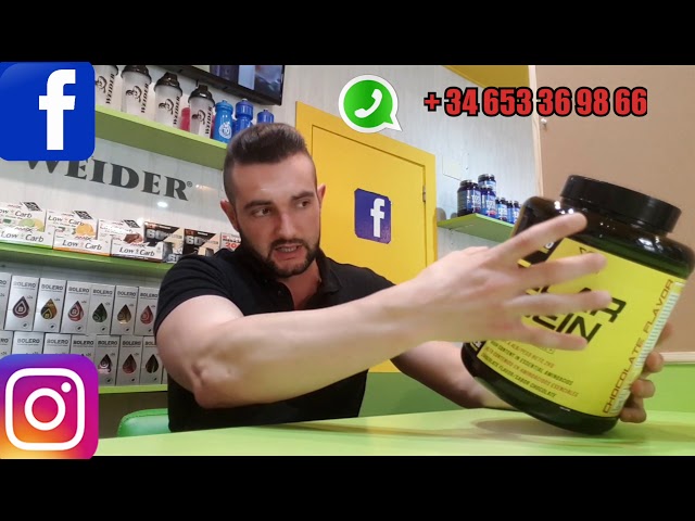 Vídeo relacionado con Scitec Nutrition 100% Casein Complex - Complejo de Caseína a base de Caseína Micelar - con L-Glutamina, Taurina y Enzimas Vegetales, 920 g, Vainilla