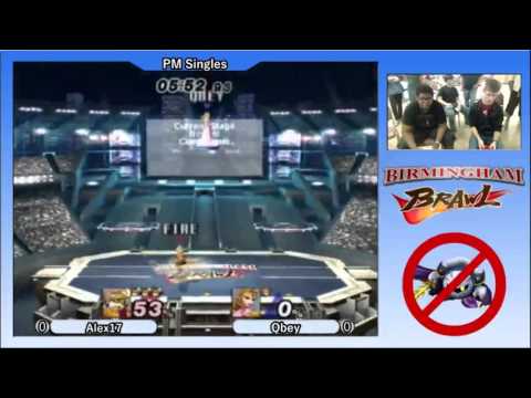 Birmingham Brawl 3 PM Singles - Alex17 (Fox) vs. Qbey (Zelda, Sheik)