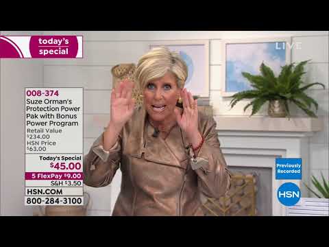HSN | Suze Orman Financial Solutions for You 01.07.2019 - 03 AM