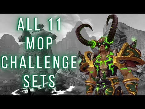 All 11 MOP Challenge Mode Sets - Transmog