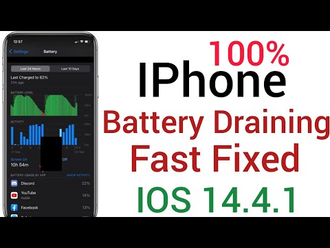 How to fix iphone Battery Draining fast after ios 14.4.1