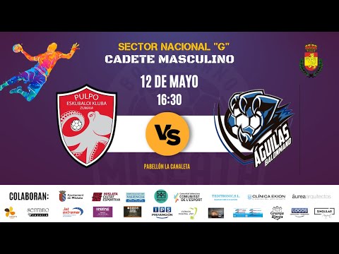 SECTOR NACIONAL "G" CADETE MASCULINO | PULPO EK - BALONMANO ÁGUILAS
