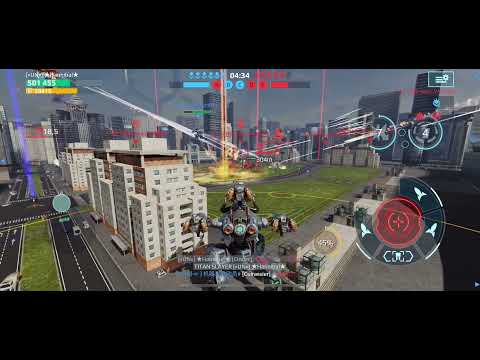 War Robot Minos vs 2 Luchador Gameplay 10.2 Damage