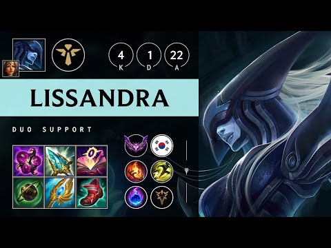Lissandra Support vs Yuumi - KR Master Patch 25.04