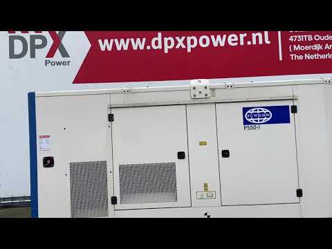 DPX Power: FG Wilson P550-1 - Perkins - 550 kVA Generator - DPX-12372