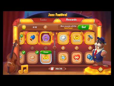 Fishdom 2021 - Season Adventure - Jazz Festival   #Playrix #Fishdom #gaming