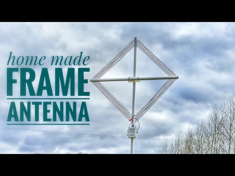 5-band FRAME ANTENNA - how to made