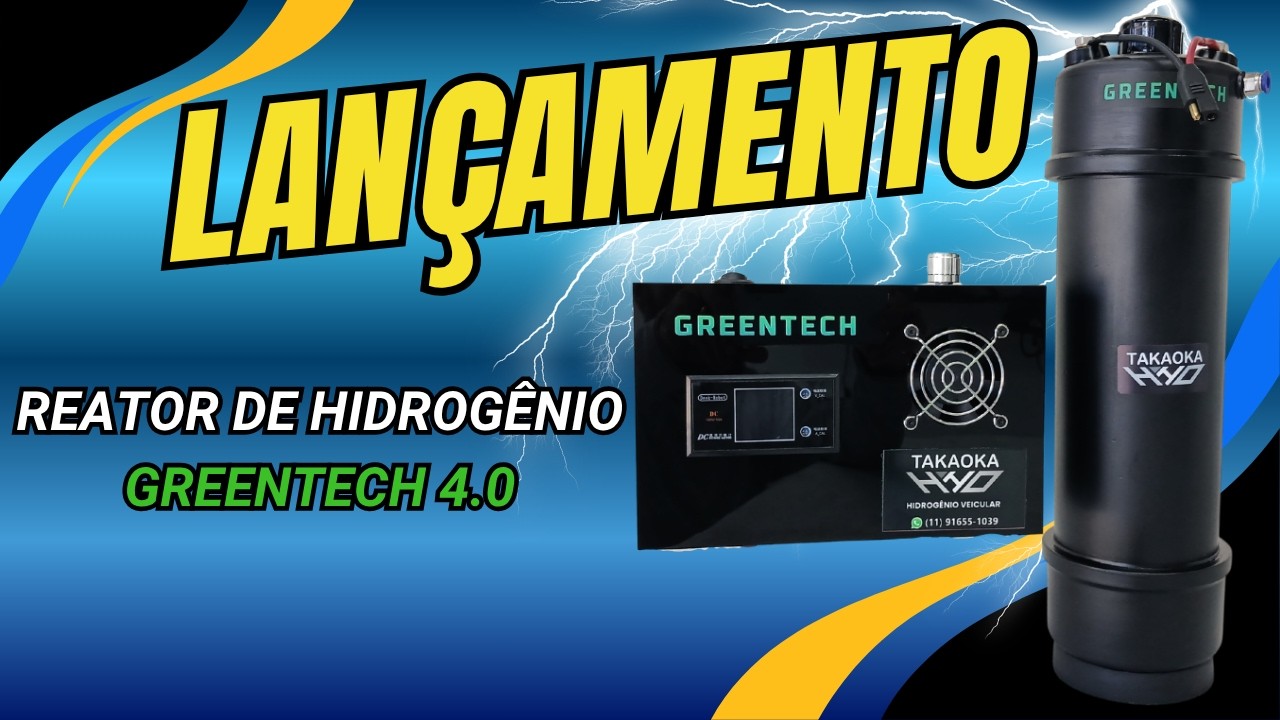 Lançamento Novo Reator Greentech 4.0
