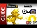 New Super Mario Bros 2 Star Coin Guide World 6 Haunted House Walkthrough