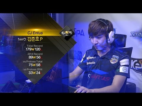 [KeSPA Cup 2014] Zest vs herO Set1 King Sejong Station -EsportsTV, SPL2014