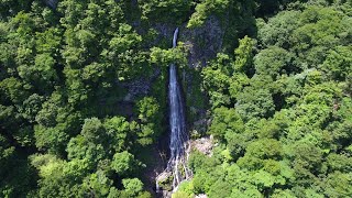日本の滝百選『天滝/兵庫県』４Ｋドローン空撮