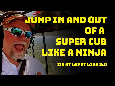 Jump In and Out of a Super Cub Like A Ninja