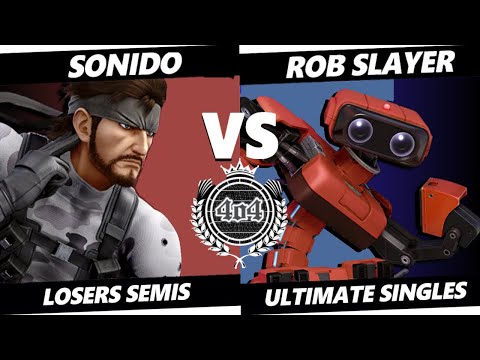 4o4 Smash Night 80 - Sonido (Snake) vs Rob Slayer (R.O.B.) - Losers Semi-Final