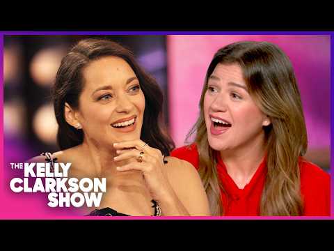 Marion Cotillard & Kelly Clarkson Share Hilarious TMI Mom Stories!