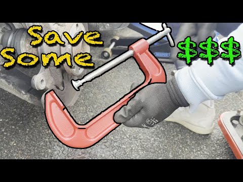 Easy TRICK how to Remove/Separate Ball Joint