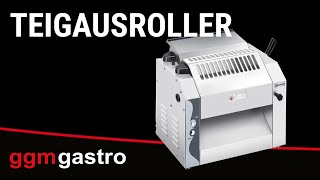 Façonneuse à pizza - pour Ø420mm - Épaisseur de pâte 0 à 10mm - 370W - Acier inoxydable