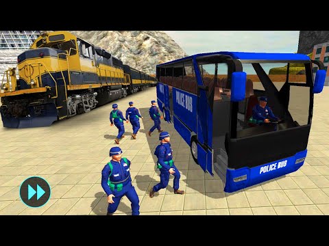 US Police Bus Mountain Driving Simulator - Offroad Police Bus Driver Games - Android Games #3