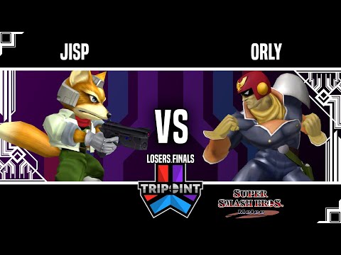 Tripoint Smash 196 - Losers Finals - Jisp(Fox) Vs. ORLY(Captain Falcon)