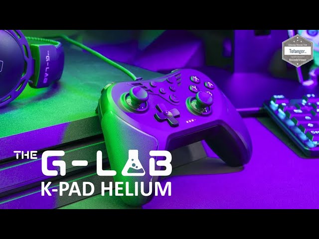Vídeo relacionado con The G-Lab K-Pad Helium WL - Mando Gaming PC Inalámbrico Turbo