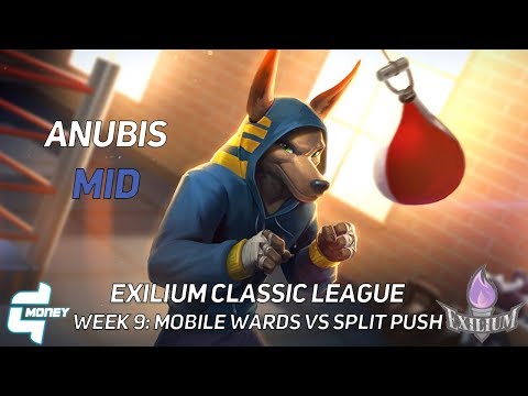 ANUBIS MID: "WARDS COST 50 GOLD" -Exilium Classic League Week 9 | Smite