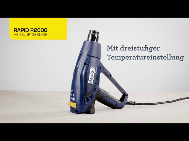 Video teaser for Rapid R2000 Heißluftgebläse - DE