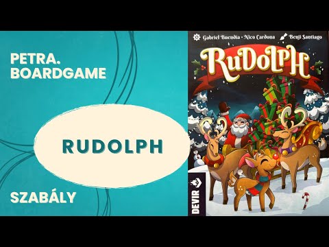 Rudolph szabálymagyarázó - Petra.Boardgame - Játékszabály videók