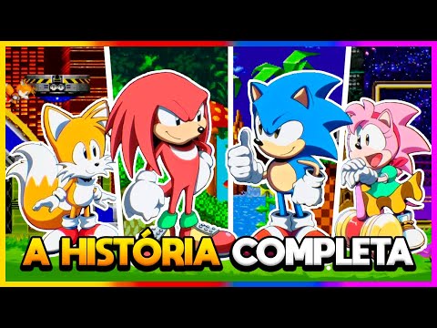 A HISTÓRIA COMPLETA DA ORIGEM DE SONIC ( RESUMO )