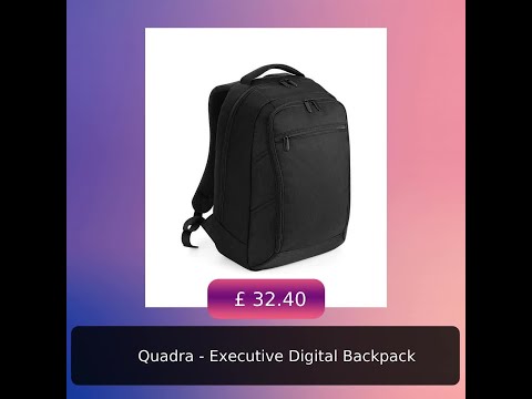 Quadra - Executive Digital Backpack