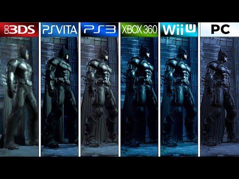 Batman: Arkham Origins Blackgate (2013) 3DS vs PS Vita vs PS3 vs XBOX 360 vs Wii U vs PC