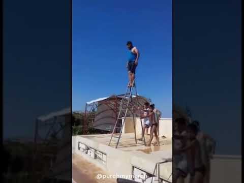 DON'T jump into a pool from a ladder โ #Shorts #nononono #FAIL | โpurchmymerchโ ๐
ผ๐
ด๐
ผ๐
ด