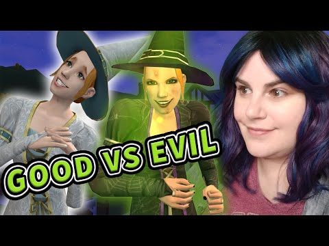 Making Lilith & Angela Pleasant Witches in The Sims 2