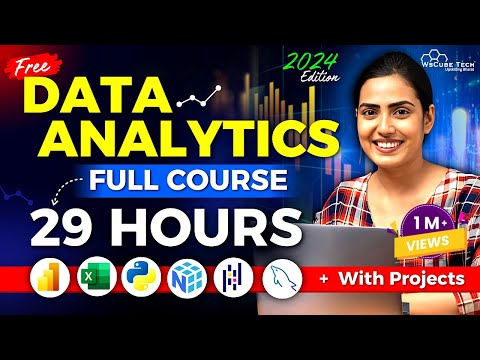 Data Analytics FULL Course for Beginners to Pro in 29 HOURS - 2024 Edition