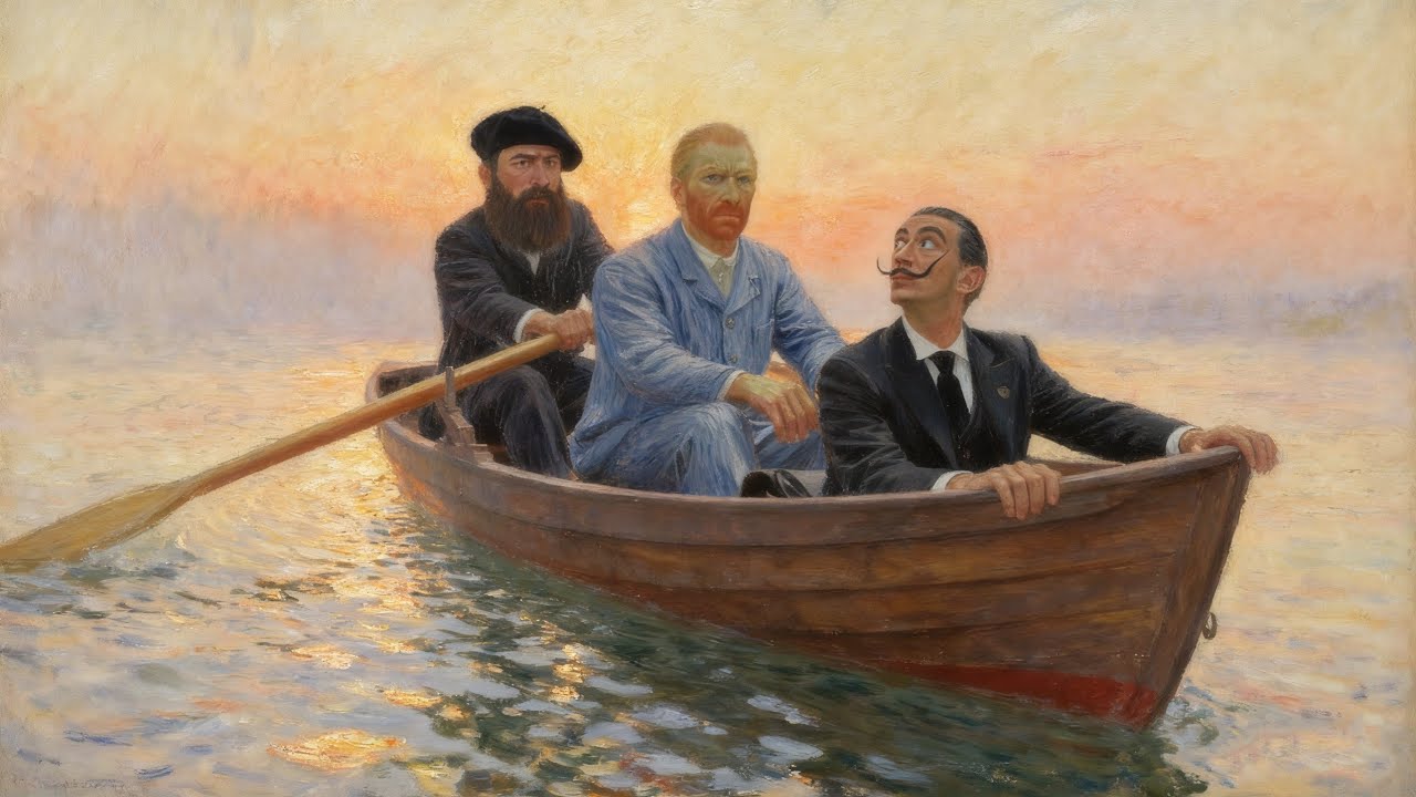 Un paseo con grandes maestros de la pintura.