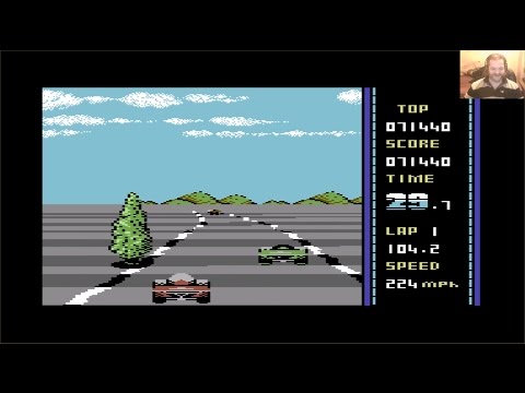 Lukozer Retro Game Review 333 - WEC Le Mans - Commodore 64