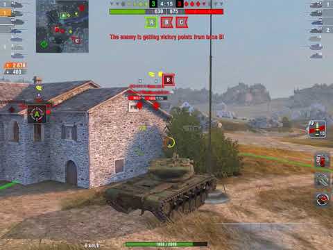 Wot Blitz - T57 Heavy 5486 dmg [ batyka ]