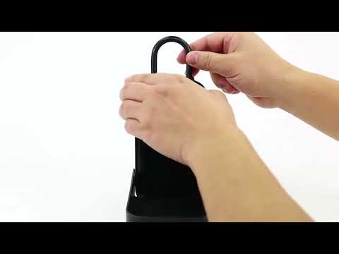 IP65 Keypad K3F Keyless Entry Fingerprint Password Card TTLock Tuya App Smart Key Box With Lock Key