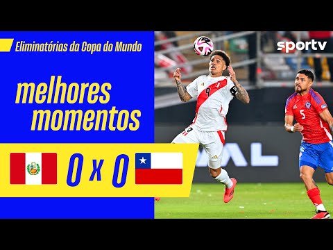 Gols e lances de Peru x Chile