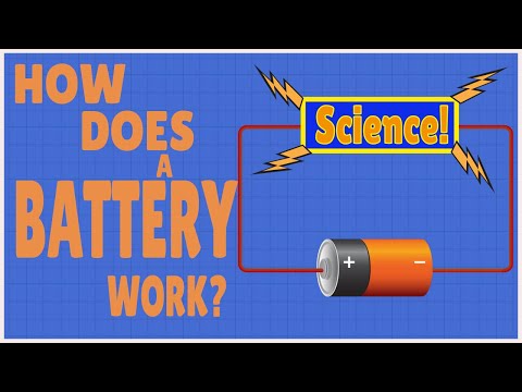 How does a battery work? - Simple and easy explanation for kids.