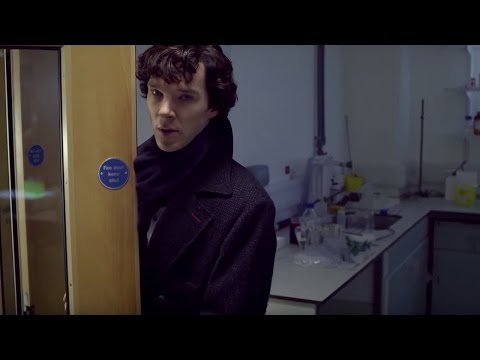 Sherlock and John's First Meeting