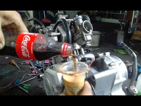 WAU Poles Crom Mesin Mudah Dengan Coca Cola