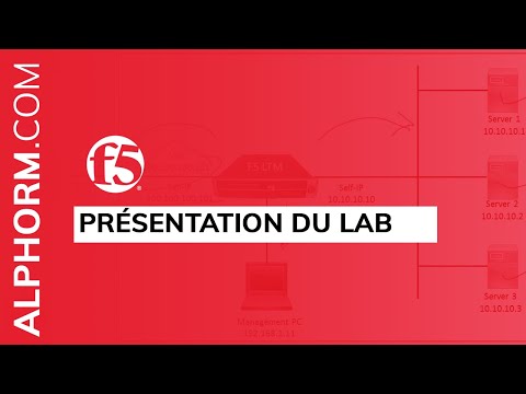 Vidéo présentation du Lab de la formation F5 BIG IP LTM