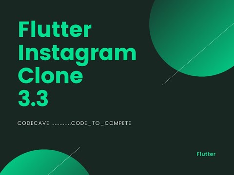 #Flutter Instagram Clone App 3.3 | Firebase Integration