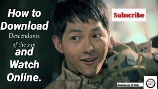 How to download  Descendants of the sun  in hindi 